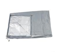 Cubierta de refrigerador para armarios exteriores con acabado de tela Oxford 210D que ofrece protección contra contaminantes ambientales (61 x 77 x 170 cm)