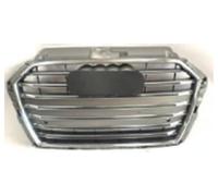 Cubierta de rejilla cromada gris con orificios para sensores para Audi A3 a partir de 2016