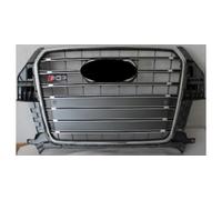 Cubierta de rejilla cromada gris con orificios para sensores para Audi Q3 a partir de 2011