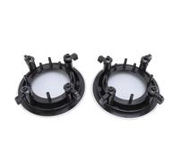 Cubierta de Rejilla de Altavoz Redonda de Malla Metálica, Protector de Bocina para Espacios Comerciales y Oficinas, Altavoces de Techo, Juego de 2, Blanco, 6,89 Pulgadas de Diámetro Exterior