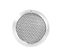 Cubierta de Rejilla de Aluminio para Altavoz de Agudos de Automóvil, 3,5 Pulgadas, Rejilla de Malla Metálica Completa para Mejora del Audio, Color