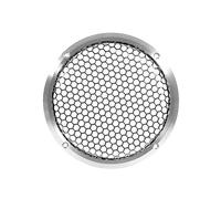Cubierta de Rejilla de Aluminio para Altavoz de Agudos de Automóvil, 6,5 Pulgadas, Rejilla de Malla Metálica Completa para Mejora del Audio, Color