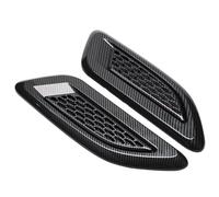 cubierta de rejilla de capó Toma Aire Capó Coche Salida Aire Motor Delantero Ventilación Cubierta Entrada Aire Compatible Con Peugeot Para 206 207(B)
