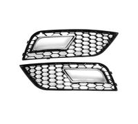 Cubierta de Rejilla de luz antiniebla de Parachoques para Modelos para A4 B8.5 Facelift 2013-2016 Rejillas de luz antiniebla Delanteras Moldura de luz antiniebla de Parachoques Delantero