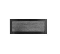 Cubierta de rejilla de ventilación de PVC, paquete de 4 tiras magnéticas | Tiras magnéticas fuertes, configuración sin herramientas, se adapta a rejillas de ventilación de metal, malla de PVC negro