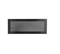 Cubierta de rejilla de ventilación de PVC, paquete de 4 tiras magnéticas | Tiras magnéticas fuertes, configuración sin herramientas, se adapta a rejillas de ventilación de metal, malla de PVC negro