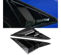 Cubierta de rejilla de ventilación para ventana lateral trasera,para Honda Civic Type R, Hatchback 2016-2021 10th Gen embellecedor de ventilación lateral de rejilla de ventana rejillas de ventilaci