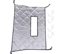 Cubierta de Rejilla Delantera para Invierno,Cubierta De Rejilla Frontal Antinieve,Protector De Hielo para Parabrisas | para Vehículo Furgoneta De Carga Invierno Garaje Exterior SUV Autocaravana