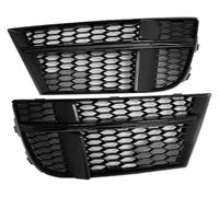 Cubierta de Rejilla Frontal para A3 S Line S3 2017-2020 Parachoques Delantero luz antiniebla Rejilla de Malla Tipo Panal.