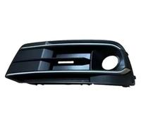 Cubierta de Rejilla Frontal para Q5 2018 2019 2020 Rejilla de Malla para Parachoques Delantero Izquierdo o Derecho Cubierta de luz antiniebla con Orificio de Acceso