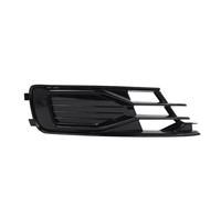 Cubierta de rejilla inferior for faros antiniebla, compatible con Audi A6, C7, C75 Sedán 2016, 2017, 2018, negra 4G0807681AD, 4G0807647T, accesorios for coche(Right-Glossy Black)