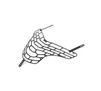 Cubierta de rejilla para faros delanteros de motocicleta, piezas de motocicleta para VFR1200X VFR 1200 X para Crosstourer 2012-2015, cubierta protectora de faros delanteros