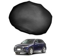 Cubierta de Reposabrazos Central para Audi Q5 2018-2025 - Protector Impermeable y Antiarañazos para Consola Central del Coche,Black-Black Line