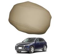 Cubierta de Reposabrazos Central para Audi Q5 2018-2025 - Protector Impermeable y Antiarañazos para Consola Central del Coche,Beige