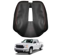 Cubierta de Reposabrazos Central para Chevrolet GMC 2007-2014 - Protector Impermeable y Antiarañazos para Consola Central del Coche,Black-Red Line