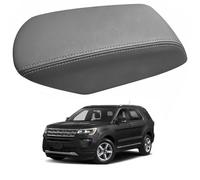 Cubierta de Reposabrazos Central para Ford Explorer 2011-2019 - Protector Impermeable y Antiarañazos para Consola Central del Coche,Grey