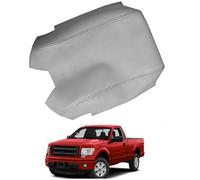 Cubierta de Reposabrazos Central para Ford F-150 2009-2014 - Protector Impermeable y Antiarañazos para Consola Central del Coche,Grey