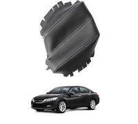 Cubierta de Reposabrazos Central para Honda Accord 9th Generation (2013-2017) - Protector Impermeable y Antiarañazos para Consola Central del Coche,Black-White Line