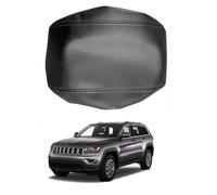 Cubierta de Reposabrazos Central para Jeep Grand Cherokee 2011-2020 - Protector Impermeable y Antiarañazos para Consola Central del Coche,Black-Black Line