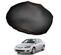 Cubierta de Reposabrazos Central para Mazda 6 2005-2008 - Protector Impermeable y Antiarañazos para Consola Central del Coche,Black-White Line