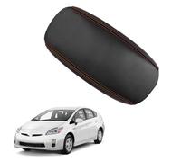 Cubierta de Reposabrazos Central para Toyota Prius 30 Series 2009-2011 - Protector Impermeable y Antiarañazos para Consola Central del Coche,Black-Red Line