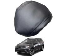 Cubierta de Reposabrazos Central para Toyota RAV4 2013-2018 - Protector Impermeable y Antiarañazos para Consola Central del Coche,Black-Black Line