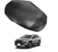 Cubierta de Reposabrazos Central para Toyota RAV4 XA50 2019-2025 - Protector Impermeable y Antiarañazos para Consola Central del Coche,Carbon Fiber Texture