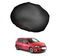 Cubierta de Reposabrazos Central para Volkswagen Golf 6 2010-2012 - Protector Impermeable y Antiarañazos para Consola Central del Coche,Black-Red Line
