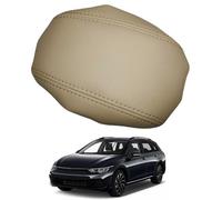 Cubierta de Reposabrazos Central para Volkswagen Golf 8 2020-2021 - Protector Impermeable y Antiarañazos para Consola Central del Coche,Beige