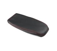Cubierta De Reposabrazos Control Central Para Coche Accesorios Cuero Protectora Piezas Para Ford Para Focus 2007(Black-red line)