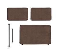 Cubierta De Reposacabezas Para Muebles-Protector De Reposabrazos De Repuesto De Cuero Artificial De Cuero 43x68cm Reclinable Reproductor De Reposabrazos, Protector De Cabeza De Sofá Sin Deslizamiento,