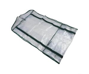 Cubierta de repuesto de 4 niveles para invernadero, material de PVC resistente a la intemperie que protege las plantas de la nieve, el viento y las heladas, se adapta a marcos de 69 x 49 x 158 cm