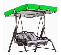 Cubierta de Repuesto para Hamaca, Tapa del reemplazo toldo oscilación for tamaños múltiples Multicolores de la Prenda Impermeable 210D Silla(Green,142 * 120 * 18cm)