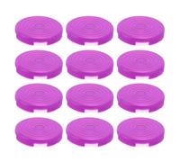 Cubierta de repuesto para interruptores mecánicos, juego de 12 piezas compatible con Kailh, ProTec, Cherry, TTC, Akko y Glorious, diseño ergonómico en púrpura para teclados gaming
