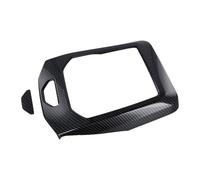 Cubierta de repuesto para marco de consola central hecha de fibra de carbono ABS para BMW Serie 5 G60 2024, se adapta sin problemas