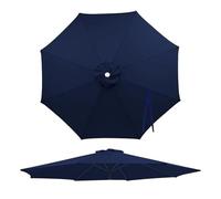 Cubierta De Repuesto para Sombrilla, Azul -02 Tela De Repuesto para Sombrilla De Jardín, Tessuto dell'ombrello di Ricambio, Baldacchino Sostitutivo per Ombrellone Dosel de Repuesto for Sombrilla