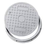 Cubierta de resina compuesta duradera para tanque séptico, cubierta de drenaje francés resistente para una protección segura de drenaje de patio y jardín