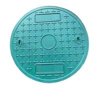 Cubierta de resina compuesta duradera para tanque séptico, cubierta de drenaje francés resistente para una protección segura de drenaje de patio y jardín