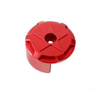 Cubierta de resorte de freno trasero de aluminio para Polaris Slingshot 2015+Escudo de polvo negro (rojo)