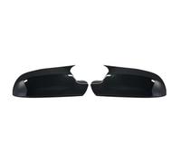 Cubierta De Retrovisor De Puerta Compatible Con Para A3 2010-2013 Para A4 2011-2016 Para A5 2010-2016 Coche Puerta Lateral Espejos Carcasas Carbono Aspecto Completo Accesorios(Bright black)