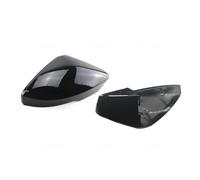 Cubierta De Retrovisor De Puerta Compatible Con Para T-Roc Para T-cross 2018 2019 2020 2021 Coche Negro Carbono Puerta Lateral Retrovisor Repuestos Accesorios(Gloss Black)