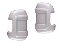 Cubierta De Retrovisor De Puerta Cubierta de espejo retrovisor resistente al desgaste para Fiat, para Ducato, para Boxer, Relay, brazo largo, par, tapa blanca, espejo Espejo Retrovisor de Coche