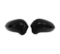 Cubierta De Retrovisor De Puerta Para Asiento Para León MK2 1P 2009-2012 Para Asiento Para Ibiza MK4 6J 08-17 ABS Cubierta Espejo Retrovisor Lateral Embellecedor(Black)