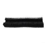 Cubierta de riel de guía lineal industrial para herramientas CNC HGR20 de 20 mm de ancho con tela de alta densidad de tres pruebas para un blindaje fiable (longitud estirada 1000 mm)