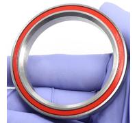 Cubierta de rodamiento auriculares for bicicleta 52H8, 52x40x8mm, 45/45 grados, reparación piezas rodamientos superiores e inferiores cónicos acero cromado