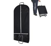 Cubierta de ropa - Bolsa de traje, bolsas de ropa de 128 cm cortas - Tapa de traje plegable con bolsa, a prueba de polvo y a prueba de lágrimas, protección para camisas, chaquetas, abrigos - i