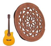 Cubierta de rosetón para guitarra acústica, accesorios para guitarra acústica | Piezas de guitarra ligeras, accesorios decorativos para guitarra, Herramientas de guitarra para reducir los retornos y