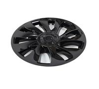 Cubierta De Rueda De 18 Pulgadas Tapas De Cubo Whirlwind Negro Mate Cubierta Protectora Embellecedora De Llanta Para Tesla Para Modelo 3 2022 Separadores de ruedas(Negro brillante)