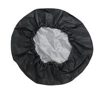 Cubierta de Rueda de Repuesto, Cubierta de Neumático de 15 Pulgadas, Cuero de PVC para la Mayoría de los Automóviles