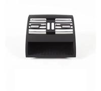 Cubierta de salida de aire acondicionado para parte delantera trasera, izquierda y derecha, repuesto para BMW Serie 5 520 525 528 535i AC (modelo trasero A) (trasero A con cromo)